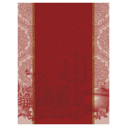 Picture of Le Jacquard Français Festin Red Tea Towel