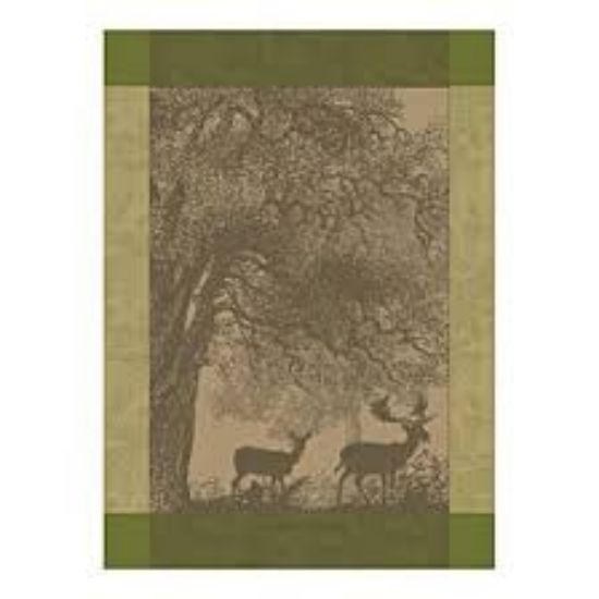 Picture of Garnier-Thiebaut Cerf et Biche Tea Towel