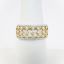 Picture of 14k Pierced Two-Tone Gold & Round Brilliant Cut Diamonds Ring