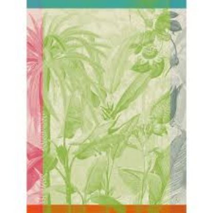 Picture of Le Jacquard Français "Equateur" Green Tea Towel