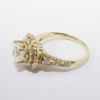 Picture of 14k Yellow Gold & GIA Certified Circular Brilliant Diamond Engagement Ring with Double Halo