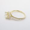 Picture of 14k Yellow Gold & GIA Certified Round Brilliant Diamond Engagement Ring