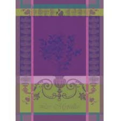 Picture of Garnier-Thiebaut "Myrtilles" Violet Tea Towel