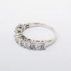 Picture of 14k White Gold & Round Brilliant Cut Diamond Wedding Band