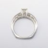 Picture of 18k White Gold & Round Brilliant Cut Diamond Bridal Ring Set