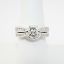 Picture of 18k White Gold & Round Brilliant Cut Diamond Bridal Ring Set
