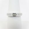 Picture of 14k White Gold & Channel Set Square Brilliant Cut Diamonds Wedding Ring