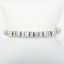 Picture of 14k White Gold & Alternating Round Brilliant & Baguette Cut Diamond Bracelet