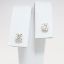 Picture of 14k Yellow Gold & Round Brilliant Cut Diamond Solitaire Stud Earrings