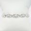 Picture of Art Deco Inspired 14k White Gold Filigree & Diamond Bracelet