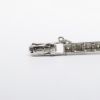 Picture of Vintage Mid Century Art Deco Inspired 14k White Gold & Round Brilliant Cut Diamond Bracelet