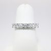 Picture of 14k White Gold & Round Brilliant Cut Diamond Wedding Band