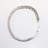 Picture of Vintage Inspired 14k White Gold & Round Brilliant Cut Diamond Bracelet with Milgrain Detailing