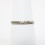 Picture of Antique 18k White Gold Etched Wedding Band with Milgrain Detailing