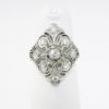 Picture of Antique Early Art Deco Era Platinum & Diamond Statement Pinky Ring