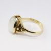 Picture of Vintage Siffari 10k Gold & Moonstone Cabochon Modernist Ring