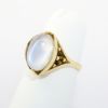 Picture of Vintage Siffari 10k Gold & Moonstone Cabochon Modernist Ring