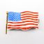 Picture of American Flag Limoges Trinket Box With Little French Flags Inside