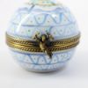 Picture of Limoges, France Porcelain Sphere Shaped Trinket Box with 'Surprise' Writing Utensils Inside