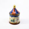 Picture of Limoges, France Porcelain Carousel Shaped Trinket Box