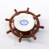 Picture of Limoges, France Porcelain Ship's Wheel Trinket Box with 'Surprise' Compass Inside