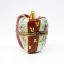 Picture of Retired Red Bell Pepper With Floral Panels Limoges Trinket Box By La Gloriette