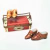 Picture of Rare Retired Shoe Case With Two Pairs Of 'Surprise' Men's Shoes