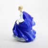 Picture of Vintage Royal Doulton Bone China 'Dulcie' Woman with Blue Cloak Figurine HN2305