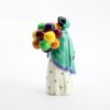 Picture of Royal Doulton Bone China Miniature 'The Balloon Seller' Woman with Baby Figurine HN2130