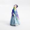 Picture of Rare Early Royal Doulton Bone China Miniature 'Paisley Shawl' Figurine M3