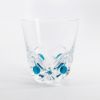 Picture of Lalique Crystal 'Floride' Aqua Dots 15 oz. Flat Tumbler/DOF