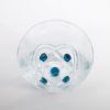 Picture of Lalique Crystal 'Floride' Aqua Dots 15 oz. Flat Tumbler/DOF