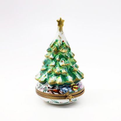 Picture of Parry Vieille Christmas Tree Limoges Trinket Box