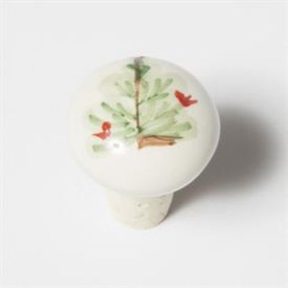 Picture of Vietri :Lastra Holiday Bottle Stopper