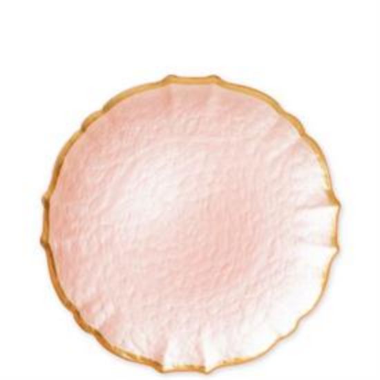 Picture of Vietri Pink  Viva Pastel Salad Plate