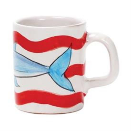 Picture of Vietri  Mare Misto Dolphin Mug