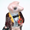 Picture of Retired Gentleman Pig On A Visit Limoges Trinket Box