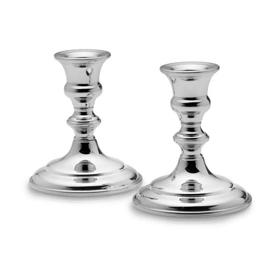 Picture of Empire Pewter Set of Two Small Candlesticks