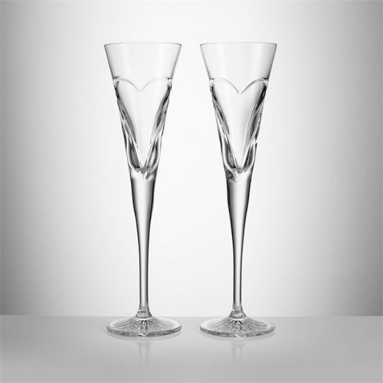 Picture of Waterford Crystal Wishes - Love & Romance Toasting Flutes, Set of 2