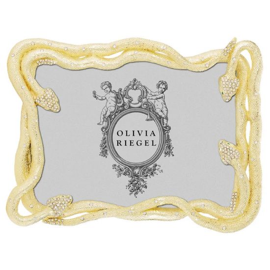 Picture of Olivia Riegel 5x7" Gold 'Serpentina' Frame