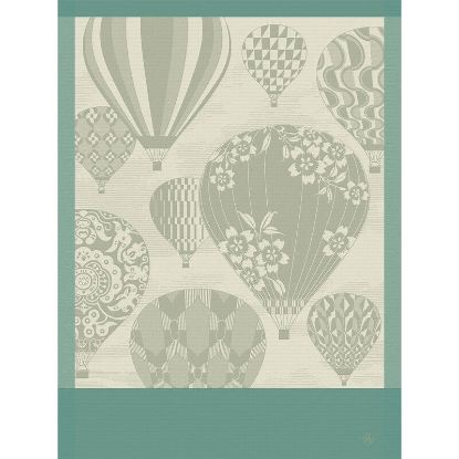 Picture of Le Jacquard Français 'Cappadoce' Green Tea Towel