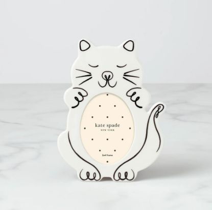 Picture of Kate Spade 'Wild Things' 4x3" Cat Picture Frame