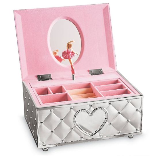 Picture of 'Childhood Memories' Musical Ballerina Jewelry Box