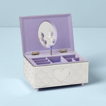 Picture of Lenox 'Childhood Memories' Musical Unicorn Jewelry Box