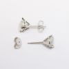 Picture of 14k White Gold 3.02CTW Diamond Solitaire Studs 