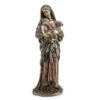 Picture of 'Innocence' Madonna with Lamb & Child Cold Cast Bronze Figurine