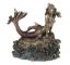 Picture of Mermaid Laying on Rock Cold Cast Bronze Figurine