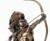 Picture of Hercules Wearing the Nemean Lion's Skin with a Bow & Arrow Cold Cast Bronze