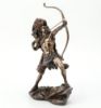 Picture of Hercules Wearing the Nemean Lion's Skin with a Bow & Arrow Cold Cast Bronze