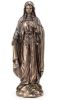 Picture of Lady of Grace Polyptych Cold Cast Bronze Sculpture with Annunciation Inside 